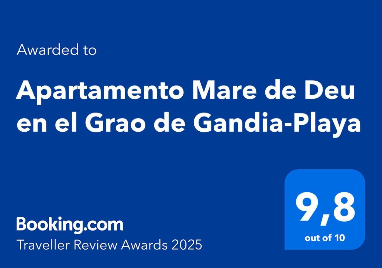 Playa de Gandia Mare De Deu, Vivienda Vacacional Para Familias Y Mayores De 25 Anos En El Grao De Gandia-Playa מראה חיצוני תמונה